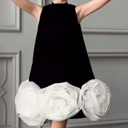 Fashion Baby Girl Princess 3D Flower Dress Infant Toddler Child Silk Vestido Wedding Party Pageant Birthday Baby Clothes 1-12Y