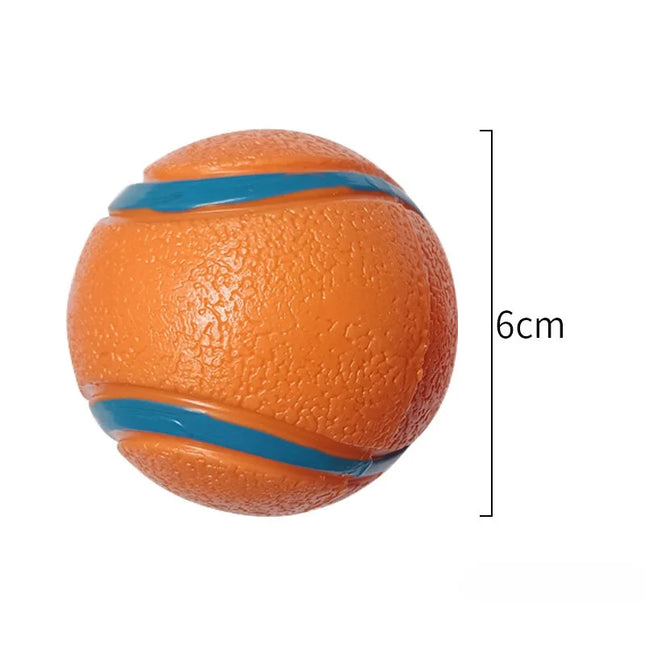 Dog Toy Ball Dog Fetch Ball Toy Tough Pet Ball Puppy Chew Toy Solid Elastic Jumping Ball Pet Accessories For Large Medium Small