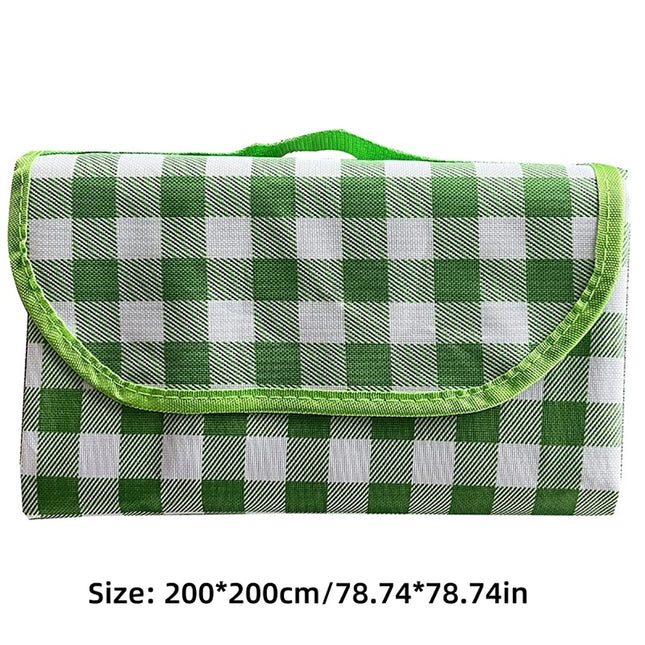 Portable Outdoor Picnic Mat Moisture Resistant Wear Resistant Spring Tour Floor Mat Thickened Waterproof Beach Mat Camping Mat