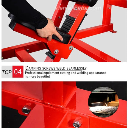 Gym fitness equipment   Plate loaded fitness equipment Seated Dip for sale tricep machine