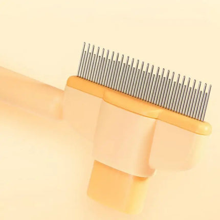 Dog Hair Remover Brush Pet Dogs Hair Brush Cat Dog Hair Grooming And Care Comb Long Hair Pet Self Cleaning Row Pet Supplies