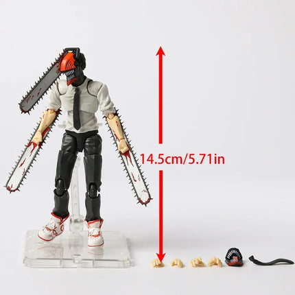 Denji SHF Model Action Figure Decoration Toys Hobbies Gift