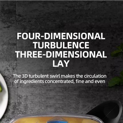 2000W Heavy Duty Commercial Blender Stationary Mixer Ice Smoothies Appliances for Kitchen Professional High Power Food Processor