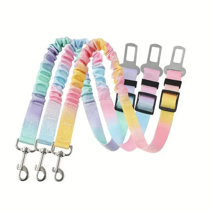 Pet Safety Belt for Dogs, Car Seat Artifact for Small and Medium Puppies, Safety Buckle for Cats, Fighting Teddy Supplies
