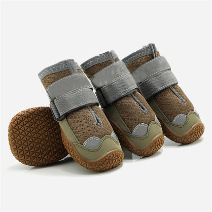 dog shoes breathable anti-slip booties