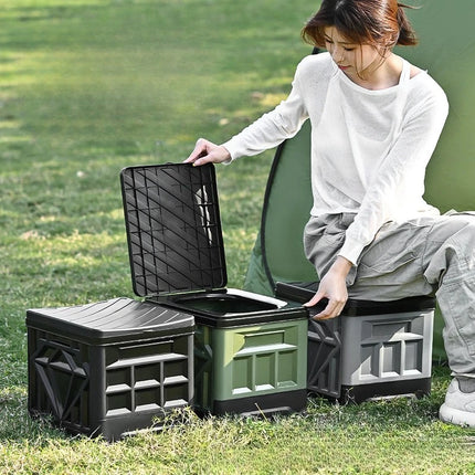 Outdoor Mobile Toilets, Portable Emergency Tools, Small Toilets, Camping, Self-driving, Outdoor, Vehicle-mounted Folding Toilets