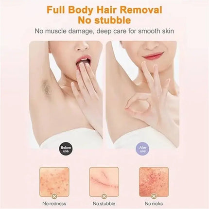 Rechargeable Electric Trimmer for Women 2in1 Hypoallergenic Electric Lady Hair Groomer Hair Removal Tool Body Shavers Gifts