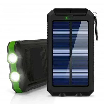 200,000mAh Waterproof Solar Power Bank with Fast Charging Capability and SOS Function for iPhone, Samsung, and Xiaomi Devices
