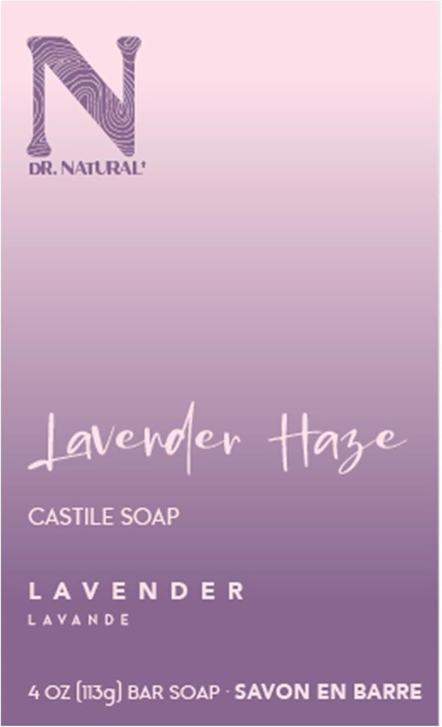 Castile Bar Soap - Gentle Invigorating Body Wash for Sensitive Skin - Deeply Moisturizing Body Soap with Shea Butter - Arctic Mint - 113 G