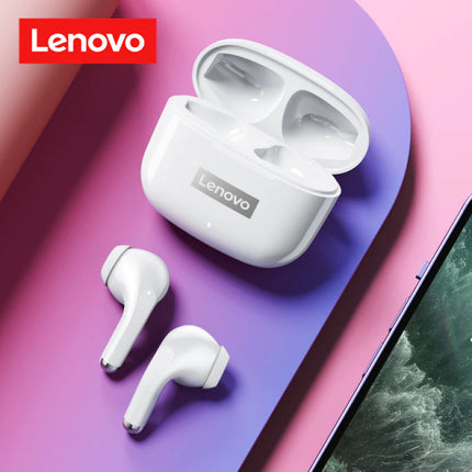Lenovo LP40 Pro TWS Earphones - Wireless Bluetooth 5.1, Noise Reduction, Touch Control, 250mAh Battery, 2022 Model