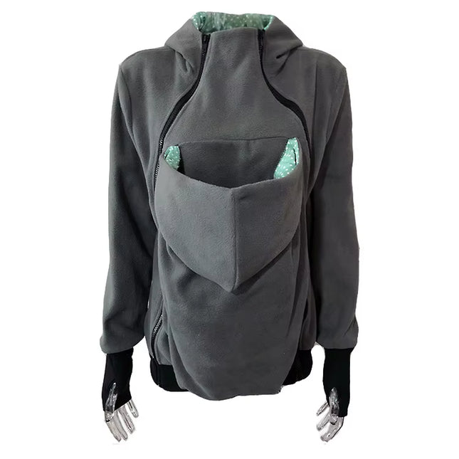 Winter Pregnant Clothes Maternity Baby Carrier Hoodie Sweatshirt Coat Winter Maternity Jacket Baby Shower Coat Baby Carrier Coat