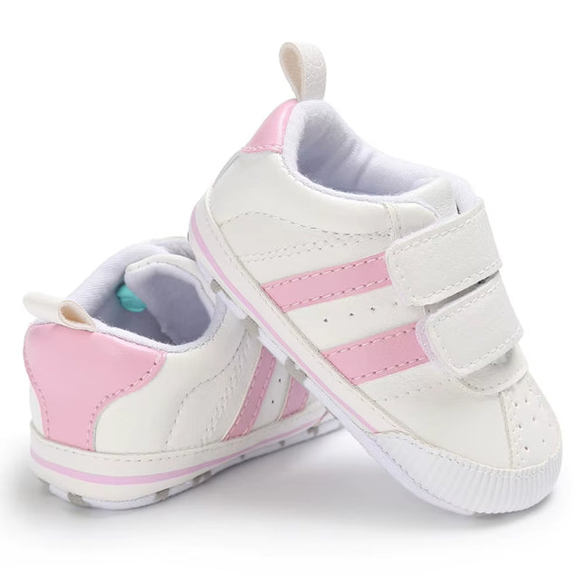 Infant Cotton Sneakers with Anti-Slip Sole - Soft First Walkers for Newborns and Toddlers
