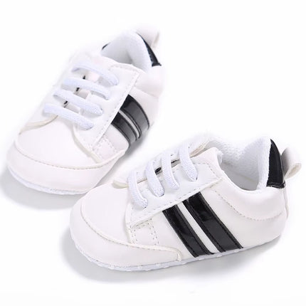 Infant Cotton Sneakers with Anti-Slip Sole - Soft First Walkers for Newborns and Toddlers