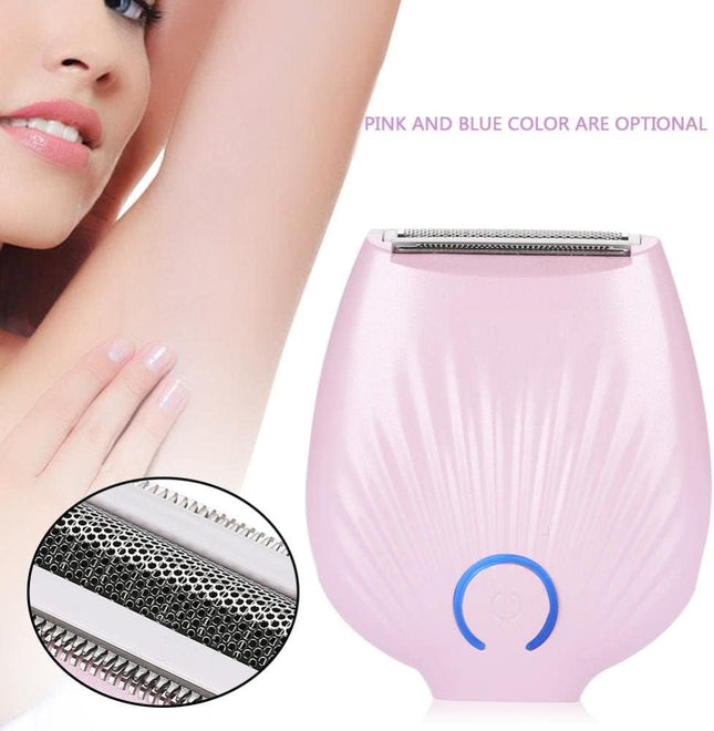 Rechargeable 3-in-1 Wet and Dry Epilator for Women - Painless Hair Removal for Face, Body, and Underarms