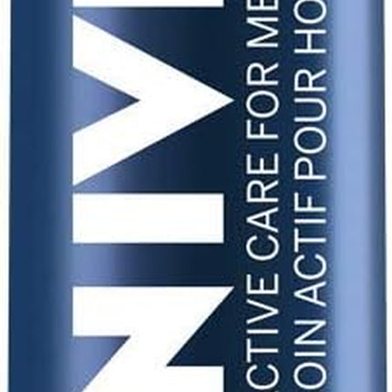 MEN Cool Kick Body Wash | 3-In-1 Men Shower Gel (Body, Face & Hair), 3X500Ml & MEN Active Lip Balm, (2 X 4.8G) | Made with Jojoba Oil & Shea Butter, 24H Hydration