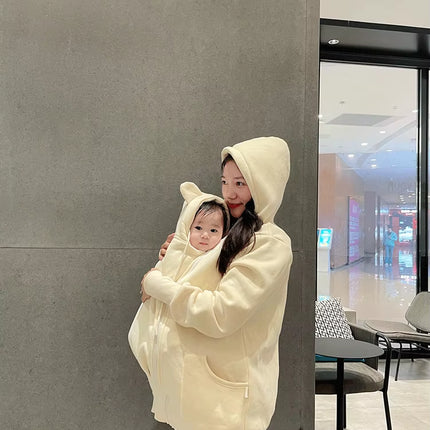Winter Pregnant Clothes Maternity Baby Carrier Hoodie Sweatshirt Coat Winter Maternity Jacket Baby Shower Coat Baby Carrier Coat