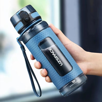 BPA-Free Durable Sports Water Bottle - Leak-Proof and Portable Shaker for Outdoor Activities and Fitness